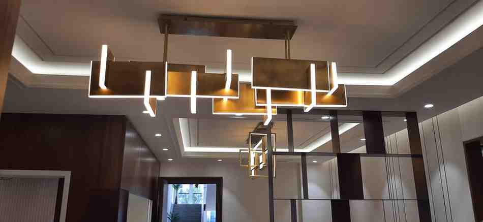 Regent Sales Office - 1st Floor Cove Lighting Detail