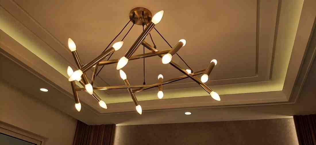 Regent Sales Office - Office Interior Lighting Setup